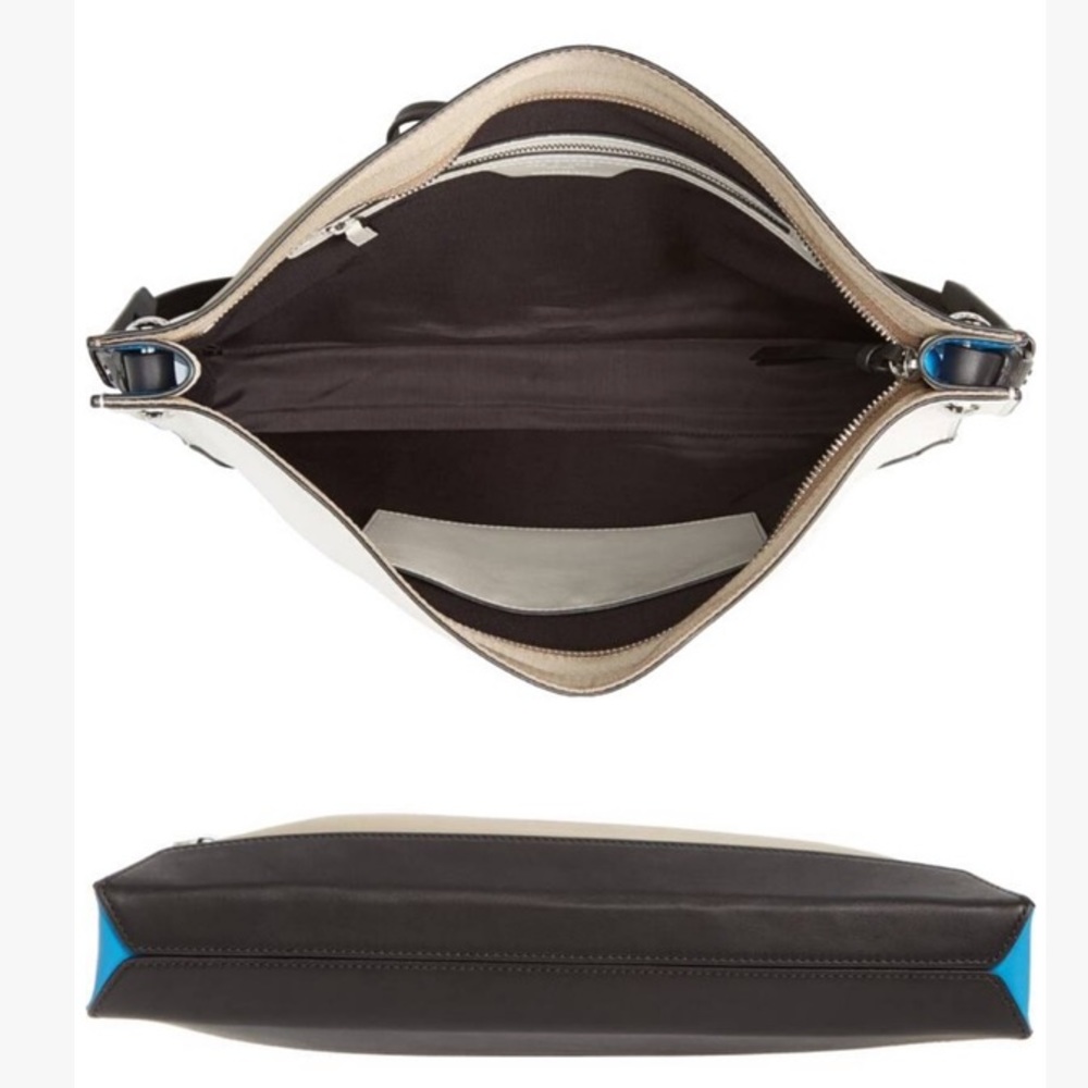 Rag & Bone Compass Colorblock Leathercrossbody New - image 8